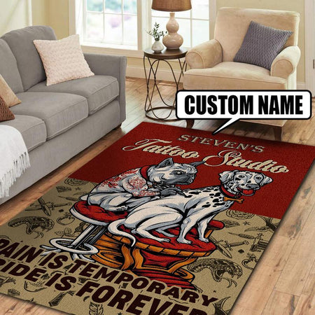 Personalized Tattoo Rug 07132