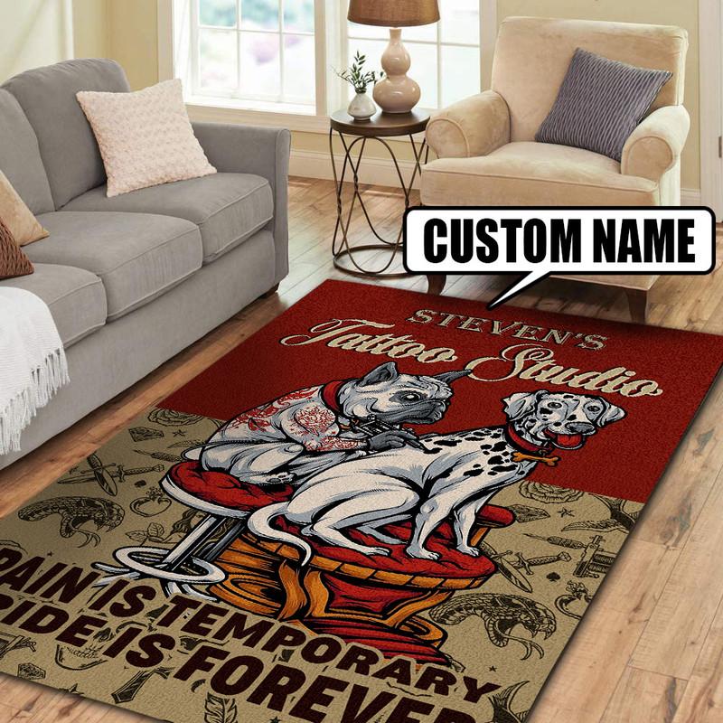 Personalized Tattoo Rug 07132