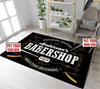 Personalized Barber Shop Rug 06402