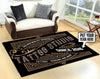 Personalized Tattoo Studio Rug 05700