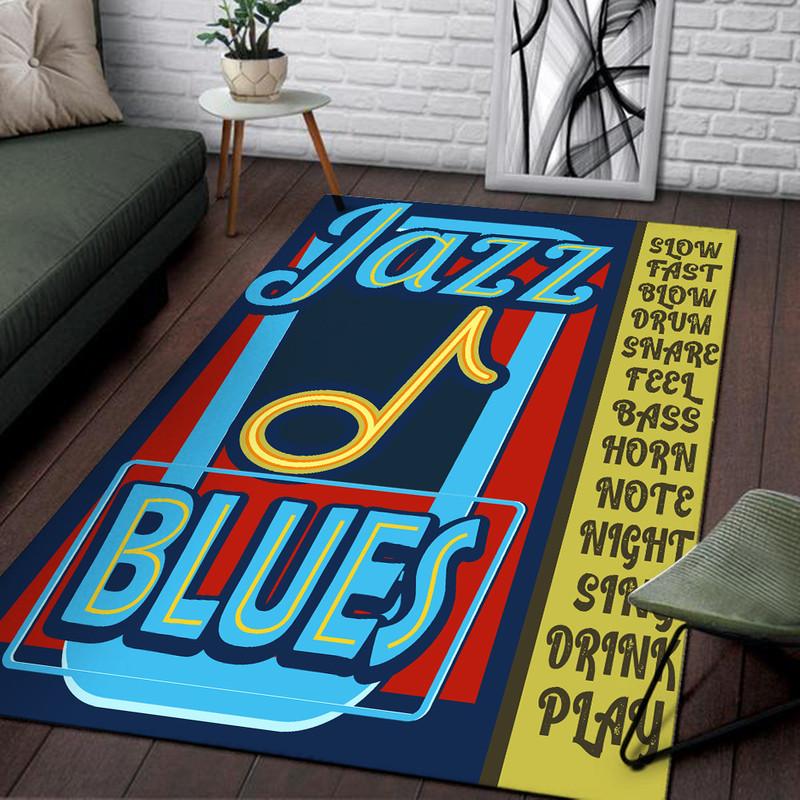 Jazz Blue Rug 05481