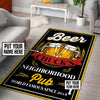 Personalized Neighborhood Pub Rug 06461