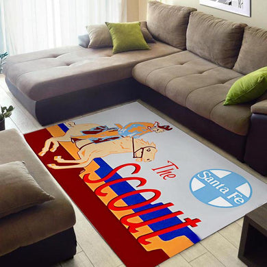 The Scout Santa Fe Railroad Rug 05154
