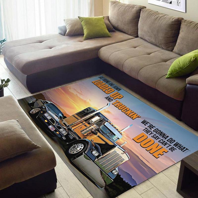 Snb Rug Smokey And The Bandit Trans Am Firebird Pontiac Kenworth Snowman Muscle Car 01775