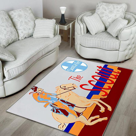 The Scout Santa Fe Railroad Rug 05154
