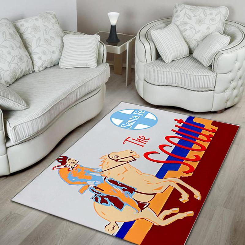 The Scout Santa Fe Railroad Rug 05154