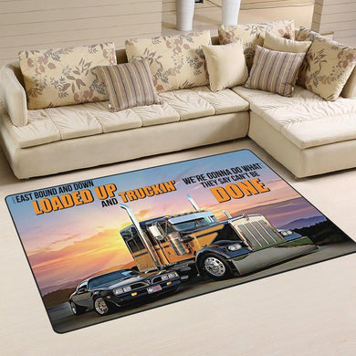 Snb Rug Smokey And The Bandit Trans Am Firebird Pontiac Kenworth Snowman Muscle Car 01775