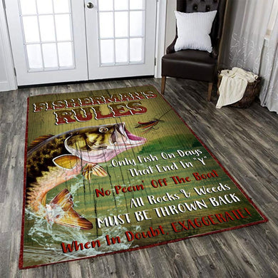 Fisherman's Rules Rug 05911