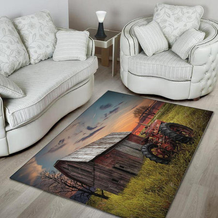 Farmall Rug Farmer Tractor Farmall Case Ih 04074