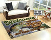 Personalized Welcome To Fishing Hole Rug 06441