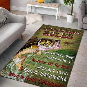 Fisherman's Rules Rug 05911