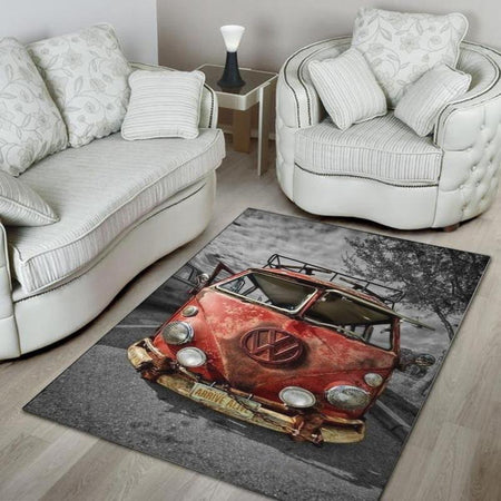 Campervan Rug Volkswagen Camper Van 02770