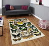 Hippie Butterfly Rug 07126