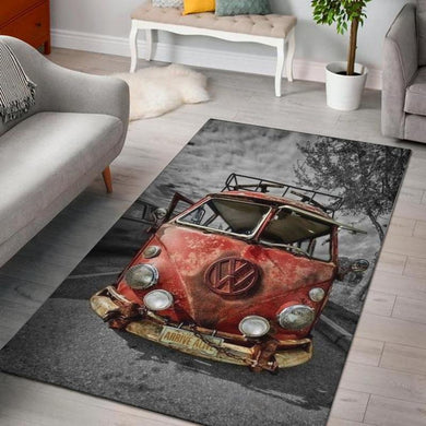 Campervan Rug Volkswagen Camper Van 02770