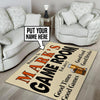 Personalized Game Room Rug 05485