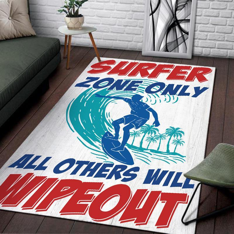 Surfer Zone Only Rug 06039