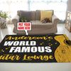 Personalized World Famous Guitar Lounge Rug 05983