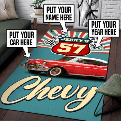 Personalized Chevy Rug 05371