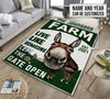 Personalized Farm Rug 07151