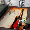 Guitar Music Rug 06774