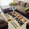 Personalized Game Room Rug 05485