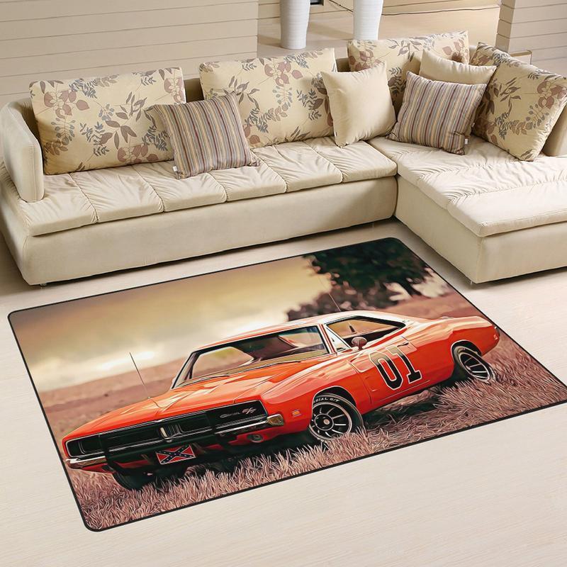 Doh Rug General Lee The Dukes Of Hazzard Good Ole Boy Dodge Charger 01731