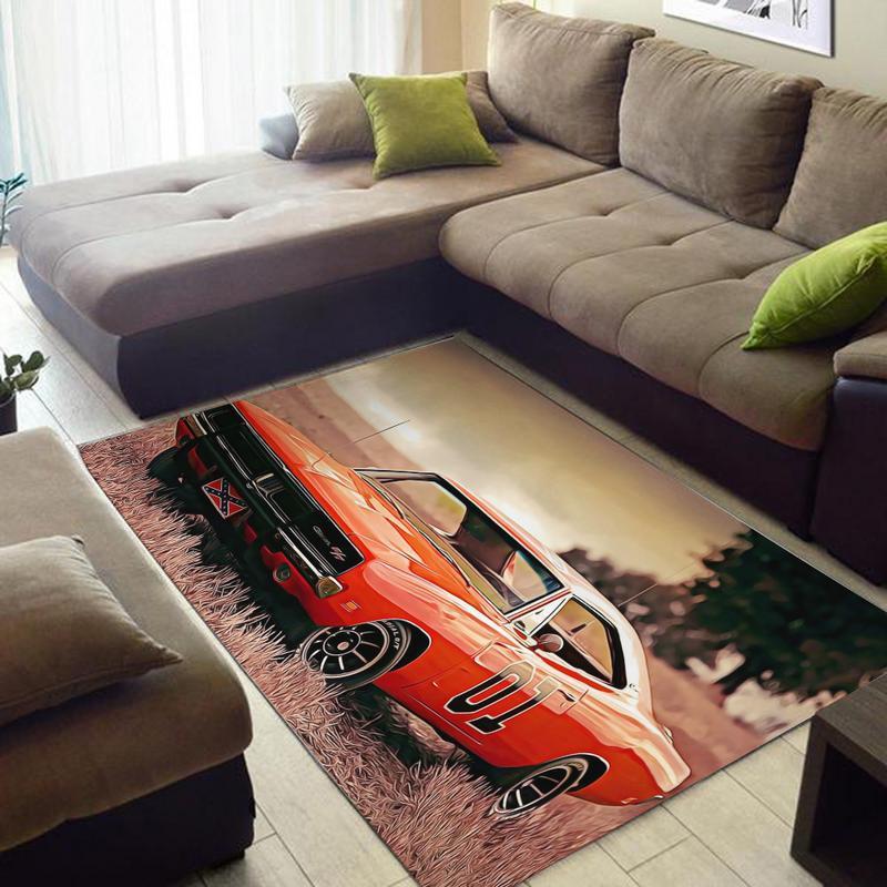 Doh Rug General Lee The Dukes Of Hazzard Good Ole Boy Dodge Charger 01731