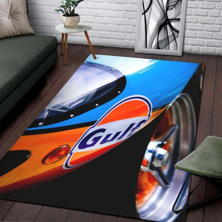 Lemans Rug Gulf Racing Lemans Steve Mcqueen 02214