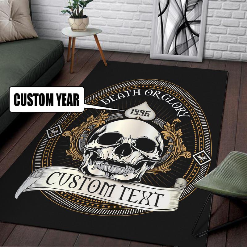 Personalized Tattoo Studio Rug 06794