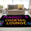 Personalized Cocktail Lounge Rug 06822
