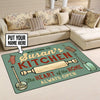Personalized Kitchen The Heart Of The Home Always Open Rug 05427
