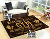 Personalized Gym Room Rug 06640