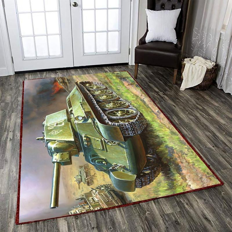 Soviet Rug T34 76 Tank 04969