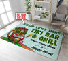 Personalized Tiki Bar And Grill Rug 05622