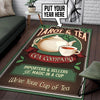 Personalized Tarot And Tea Rug 05744