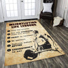 Weightlifting Life Lessons Rug 06621