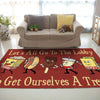 Let's All Go To The Lobby To Get Ourselves Home Thearter Rug 05775