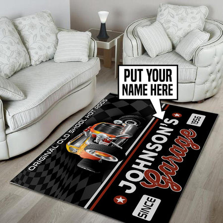 Personalize Garage Rug 05259