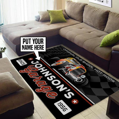 Personalize Garage Rug 05259