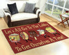 Let's All Go To The Lobby To Get Ourselves Home Thearter Rug 05775