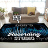 Personalized Recording Studio Rug 06246