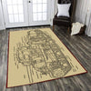 Sherman Rug M4 Sheman Tank 04890
