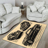 Bandit Rug Trans Am Pontiac Firebird Smokey And The Bandit 02387