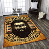 Personalized Barber Shop Rug 06007