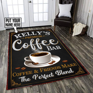 Personalized Coffee Bar Rug 06153