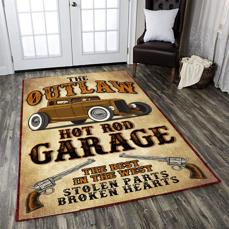 Hot Rod Garage Rug 05415