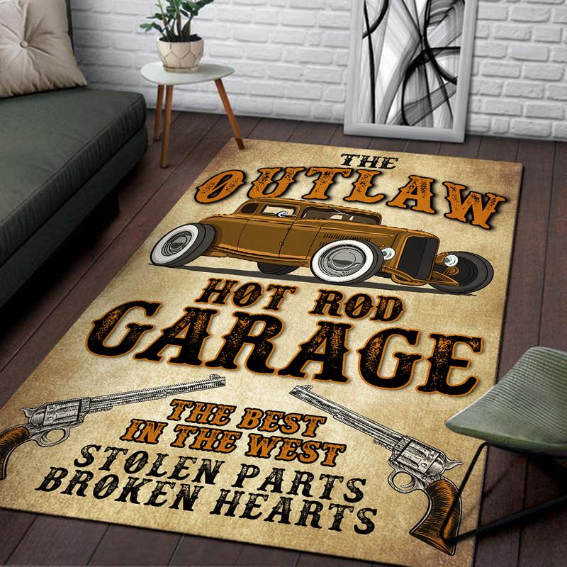 Hot Rod Garage Rug 05415