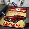 Personalize Vintage Garage Rug 05210