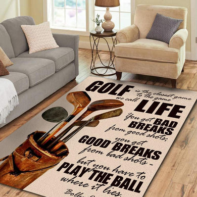 Golf Club Rug 07123