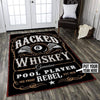 Personalized Racked Whiskey Pool Rug 06066